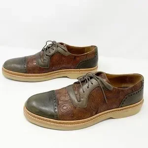 Shoes | Prada Sa De Cv Prada Mexico Mens Etched Leather  display picture 2